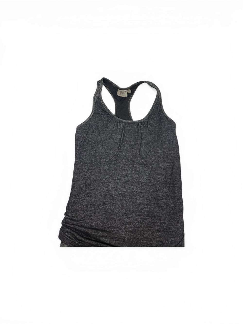 Athleta Charcoal Racerback Tank Top size medium